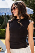 Relax Into It Ruched Tank Top