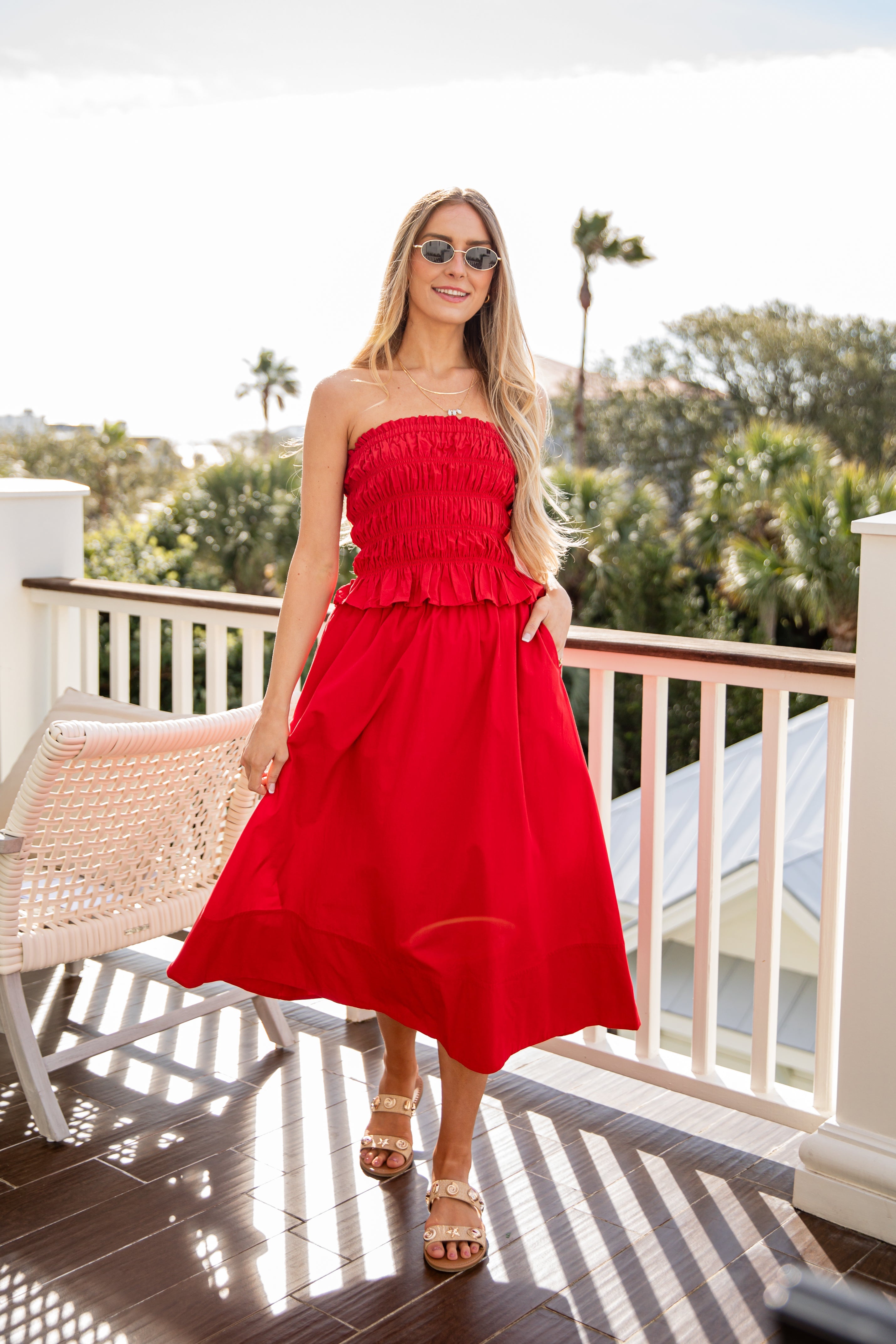 Rooftop In Ravello Maxi Skirt