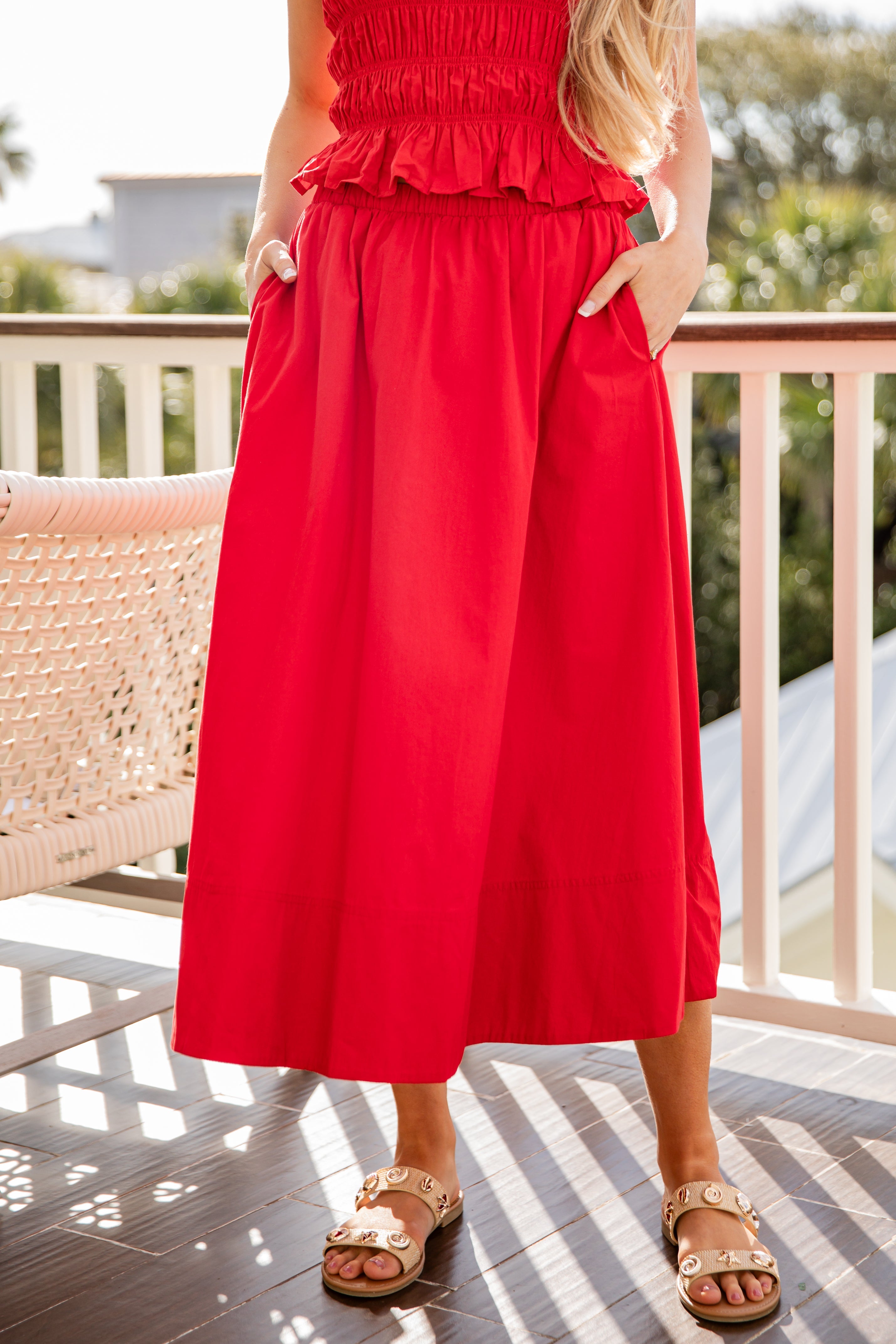 Rooftop In Ravello Maxi Skirt