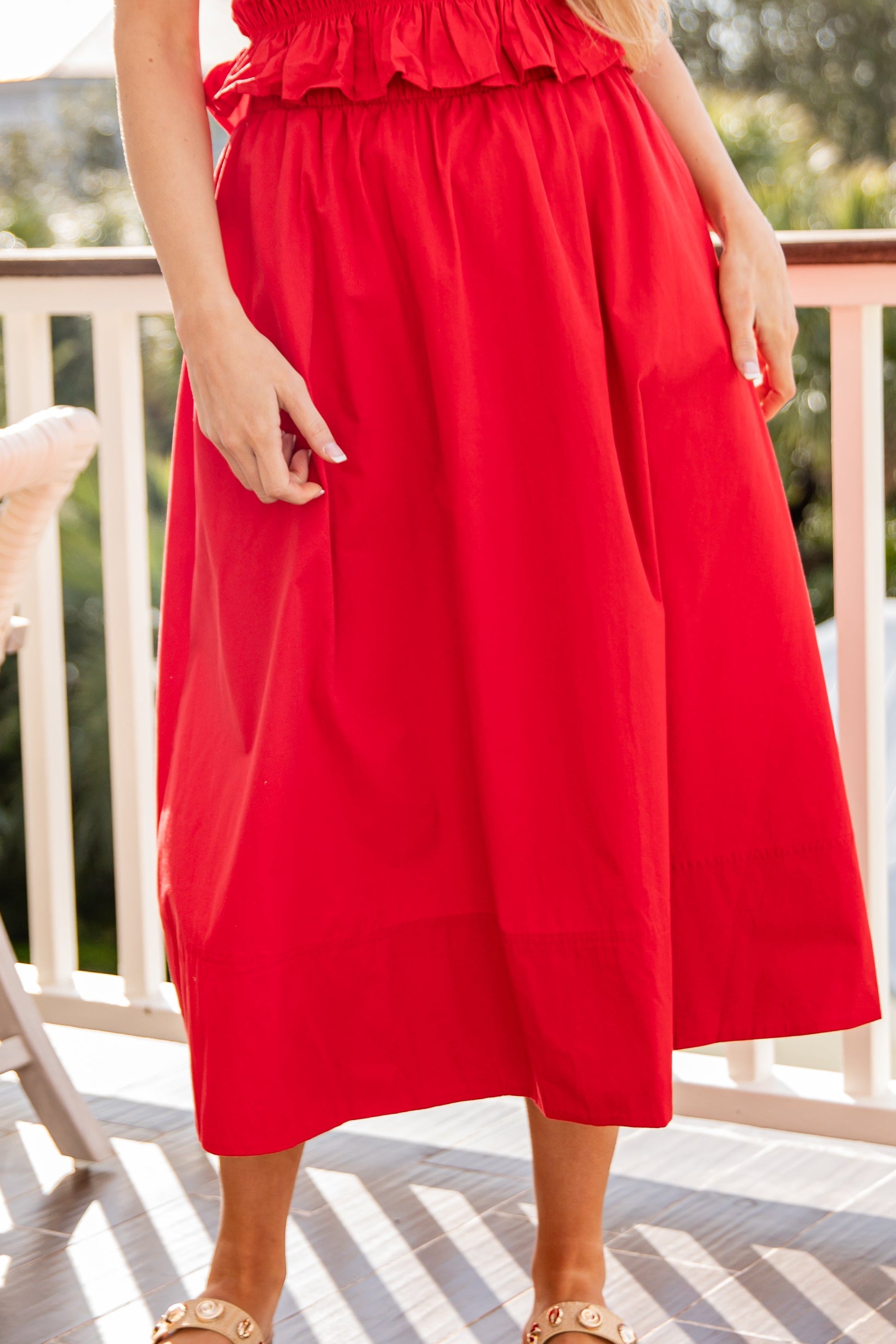 Rooftop In Ravello Maxi Skirt