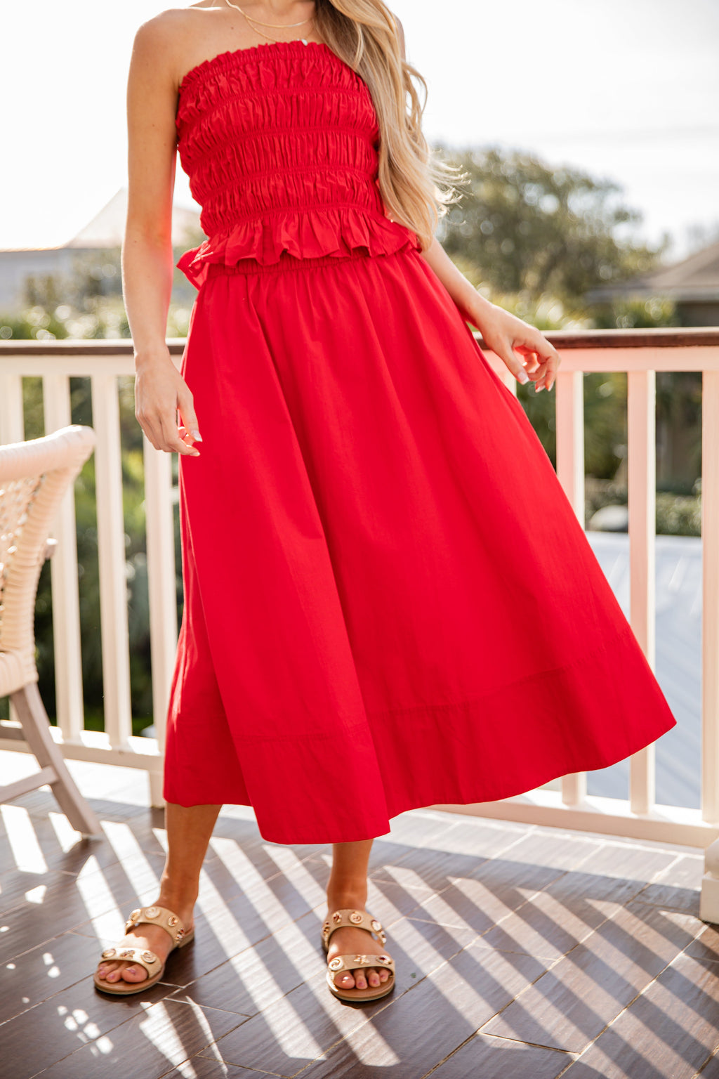 Rooftop In Ravello Maxi Skirt