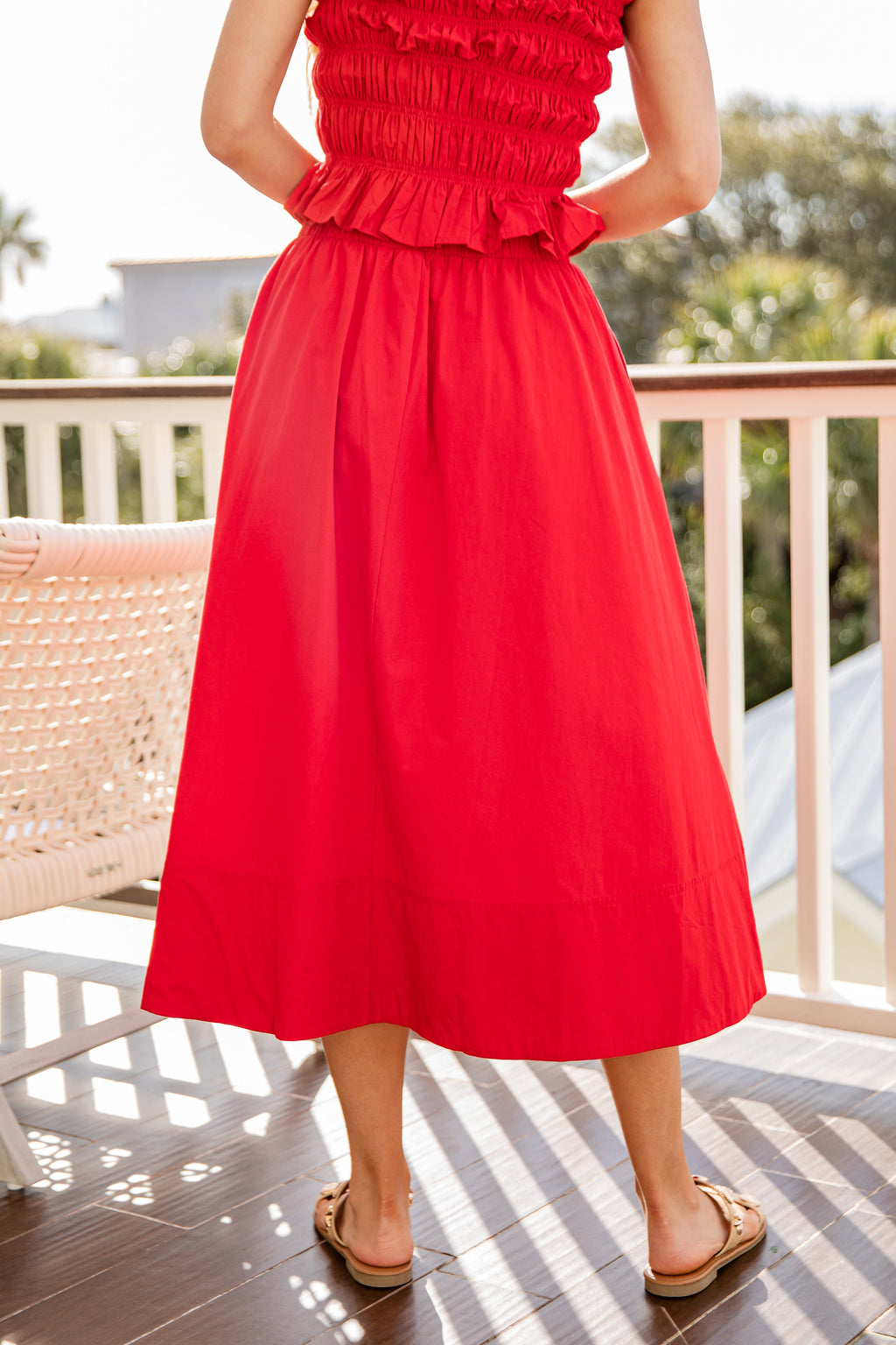 Rooftop In Ravello Maxi Skirt