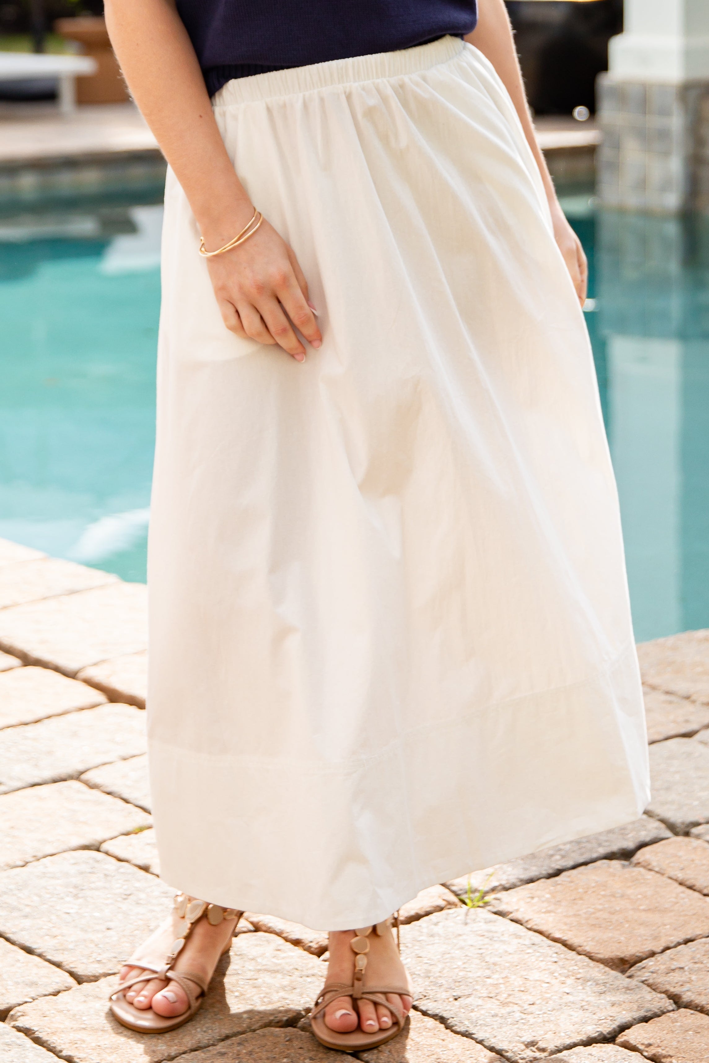 Rooftop In Ravello Maxi Skirt